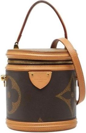 Louis Vuitton Pre-owned Bucket Bag - Dames - Vintage Tas - Bruin - ONE Size - Vintage