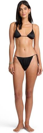 Onia Jolie Bikini Top in Black at Nordstrom, Size X-Small