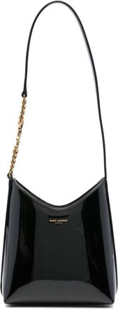 Saint Laurent mini Rendez-Vous shoulder bag - women - Patent Calf Leather - OS - Black