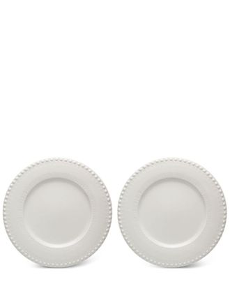 Bordallo Pinheiro Set di due piatti Fantasia - Toni neutri