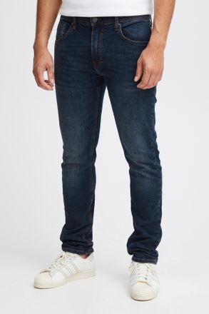 Blend 5-Pocket-Jeans BLEND BHTWISTER, Herren, Gr. 28, L&auml;nge 30, blau (denim blau schwarz), Denim/Jeans, Obermaterial: 98% Baumwolle, 2% Elasthan, slim fit k