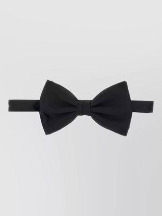 Brioni silk bow tie adjustable strap design