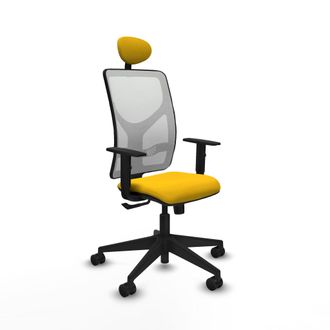 Piqueras y Crespo Silla De Oficina Con Cabecero Motilla Piqueras Y Crespo 1d066n1 Amarillo