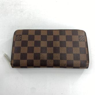 Louis Vuitton Damier Brown Long Wallet (Bi-Fold) (Pre-Owned)