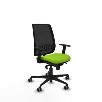 Piqueras y Crespo Silla De Oficina Piqueras Y Crespo Espuma Negro Ergon&oacute;mica