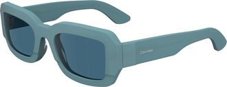 Calvin Klein Azure Square Unisex Sunglasses CK24511S 413 52
