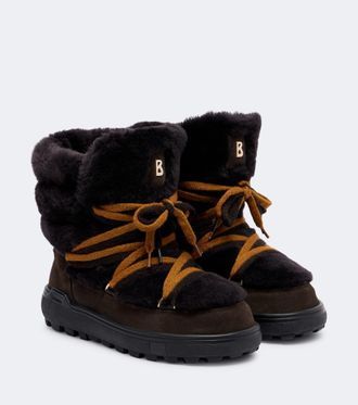 Bogner Botas de nieve Chamonix de borrego y ante