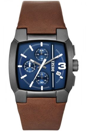 Diesel Cliffhanger Mens Brown Watch DZ4641 Leather (archived) - One Size