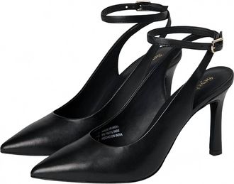 Seychelles Womens Girl Boss Leather Pumps In Black