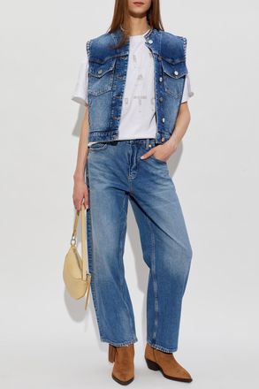 AllSaints Sadie Jeans, Womens, Navy Blue