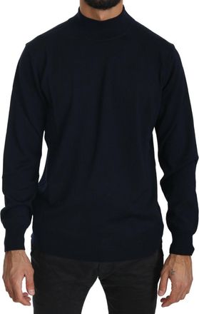 Mila Schön Crewneck Pullover 100% Wool Mens Sweater
