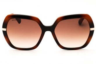 Max & Co. MO0063 Oversized Square Sunglasses - Brown