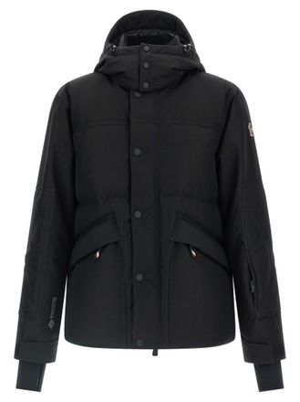 Moncler Black Solid Hood Jacket