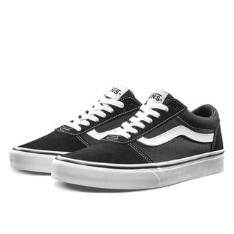 Vans Ward VN0A36EMC4R Sneakers Mens Black Suede Skateboarding Shoes MEW2303