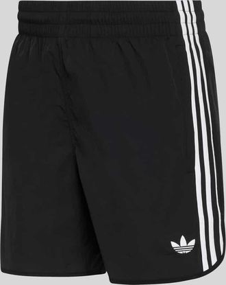 adidas Originals Regular Fit Sweatshorts mit Logo Detail in Black, Gr&ouml;&szlig;e XXL