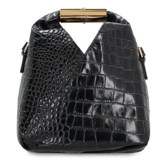 Maison Margiela Handbags, female, Black, Size: ONE SIZE Japanese Crossbody Small