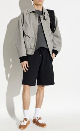 Maison Kitsun&eacute; T-shirt With Print, Mens, Grey