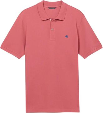 Brooks Brothers Cotton Piqu&eacute; Polo - Heren - Polos - Roze - 3XL - Katoen - Tops