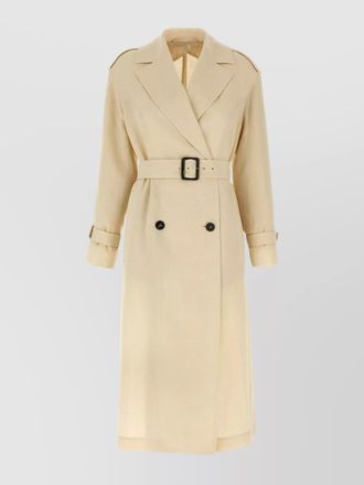 Max Mara linen trench coat