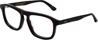 Retro Superfuture Vintage Bril Stijl 123 Blauw - unisex - Brillen - Bruin - 54 MM - Accessoires