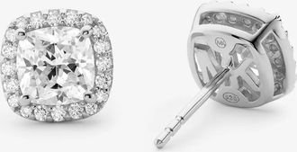Michael Kors Precious Metal-Plated Sterling Silver Pav&eacute; Stud Earrings