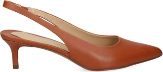 Lauren Ralph Lauren Pumps con cinturino posteriore - Marrone