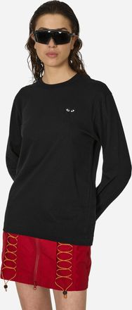 Comme Des Garçons Heart Longsleeve T-Shirt Black