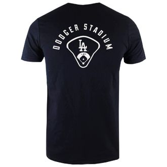 New Era Los Angeles Dodgers T Shirt MLB Stadium Black - XL