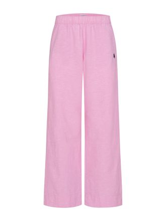 U.S.Polo Association dames linnenmix broek met elastische tailleband
