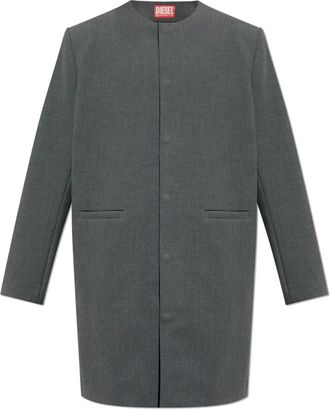 Diesel Hombre, Abrigos, Gris, Talla: 2XL