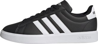 adidas Mens Original Grand Court 2.0 Sneakers - Black - Size UK 10.5