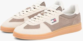 Tommy Hilfiger Mens Tommy Jeans Suede Skater Sneaker - Newsprint - US 11.5 / EU 45