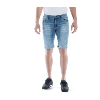Daniele Alessandrini Denim Shorts, male, Blue, W40, Short