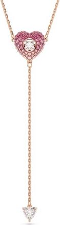 Swarovski Hyperbola Heart Y Pendant Necklace