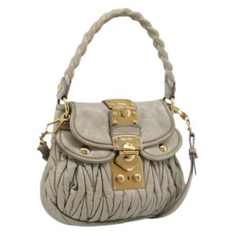 Miu Miu Borsa usata - - Pre-owned - Donna - Grigio - ONE SIZE