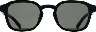 Gucci Round Mens Black Grey GG2106S - One Size