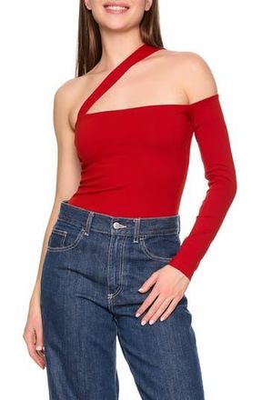 Susana Monaco Cutout One-Shoulder Top in Falling Leaf at Nordstrom Rack, Size X-Small