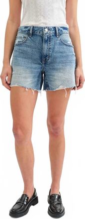 Daze Crossroad Jean Shorts In Reverie Vintage