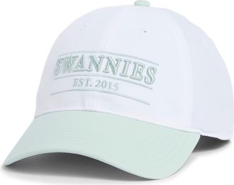 Swannies Britt Snapback Baseball Cap in Surf at Nordstrom