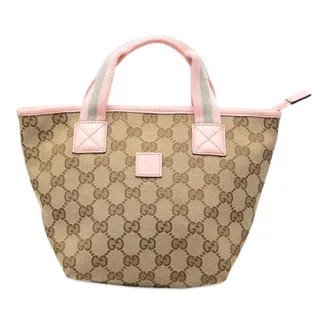 Gucci Pre-owned Gucci Childrens Mini GG Canvas Web Handbag Ladies 9G1WISKOORFZKONM