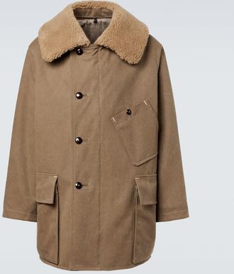 Christophe Lemaire Cotton-blend canvas parka