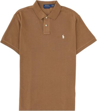 Ralph Lauren Brown Shirt Collar Polo