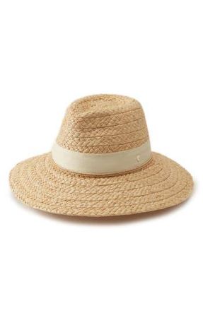 Helen Kaminski Leoni Raffia Straw Sun Hat in Natural/creme at Nordstrom Rack
