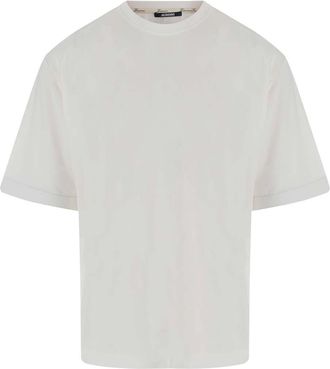Jacquemus White Crew Neck T-Shirt