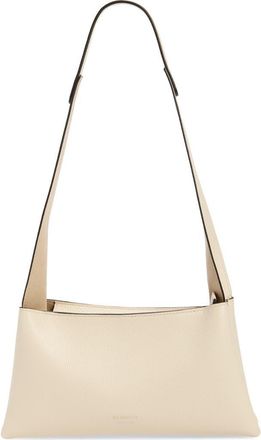 Ree Projects Small Nessa Leather Shoulder Bag in Beige at Nordstrom