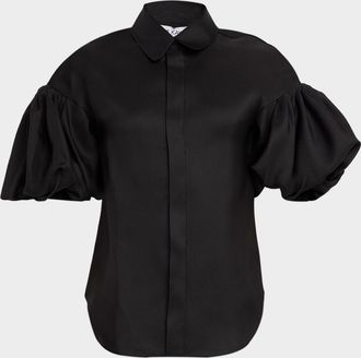 Dice Kayek Signature Silk Twill Shirt