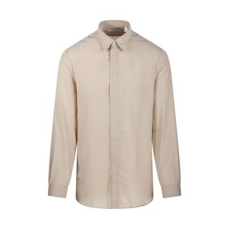Lardini Casual Shirts, male, Beige, Size: XL Ricerca Shirt