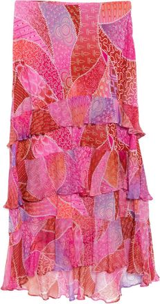 Rixo Gonna LS Preslee Ibiza Night - Rosa