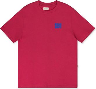 Aim&eacute; Leon Dore Pink SS Stacked Logo Tee
