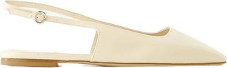Aeyde Womens Liya Mule White Calfskin